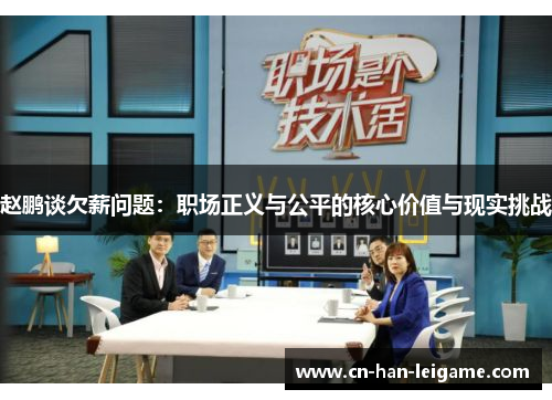 赵鹏谈欠薪问题:职场正义与公平的核心价值与现实挑战 赵鹏谈欠薪问题:职场正义与公平的核心价值与现实挑战
